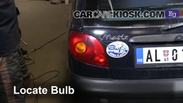 2001 Daewoo Matiz SE 0.8L 3 Cyl. Luces Luz de niebla (reemplazar foco)